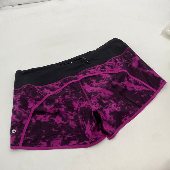 Lululemon purple speed shorts - Picture 4 of 5